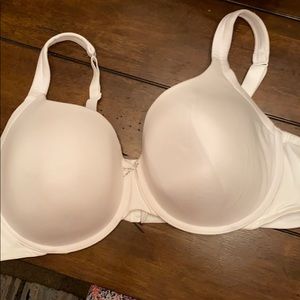 Lane Bryant white cotton bra